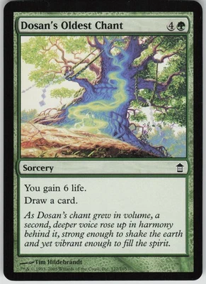 Dosan's Oldest Chant C Saviors of Kamigawa 127 NM - Image 1 of 2