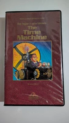 The Time Machine 1987 release of 1960 film VHS tape in clamshell case Very Good  - Image 1 of 3