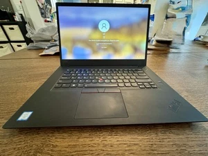 Lenovo Thinkpad P1 Gen 1 NVIDIA Quadro Graphics i7-8850H 32GB 512GB - Picture 1 of 9