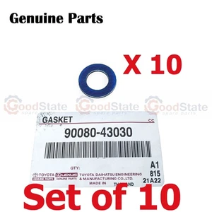 Genuine Hilux KUN25 KUN16 KUN15 KUN136 KUN135 Oil Sump Pan Drain Plug Washer x10 - Picture 1 of 20