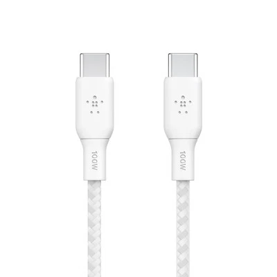 Belkin BoostCharge USB-C to USB-C Cable 3M -White - Image 1 of 4