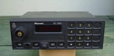 CLASSIC MARCONI MODEL RC 690 VHF RADIO IN USED CONDITION  ~ SPARES OR REPAIRS - Image 1 of 4