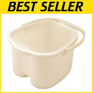 Extra-Deep Pearl Foot Soaking Bucket for Ultimate Comfort and Care - Picture 1 of 7
