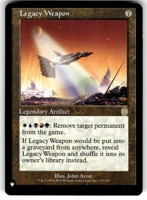 Magic: The Gathering Legacy Weapon Apocalypse  THE LIST MTG Rare Regular - Image 1 of 2