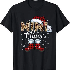 Christmas Mimi Klaus Leopard Print Water Buffalo Plaid Pajamas Christmas Men's T - Picture 1 of 8