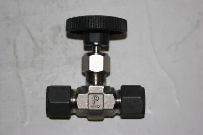 1/2 Tube OD 316ss needle Valve Parker 8Z(A)-V6LR-SS - Image 1 of 3