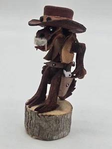 Miniature Leather Creation Artisan Roz Kaohn The Dragon Lady “The Outlaw"**48-6 - Picture 1 of 12