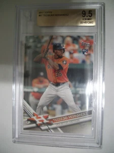 Teoscar Hernandez 2017 Topps #67 BGS GEM MINT 9.5 Astros, Blue Jays RC - Bild 1 von 1
