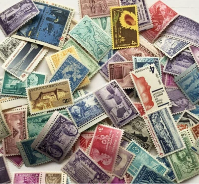 Lotes de estampillas postales de Estados Unidos como nuevas de 50 a 120 años (12 piezas en 1 paquete) MNH - ENVÍO GRATUITO Foto 1 de 2