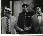 1974 Photo de presse Jack Lemmon et ses co stars dans une scène de "The Front Page"