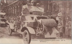 Vintage Antique Postcard: 23 METZ (Lorraine) - Defile d’Artillerie (photo 1918) - Picture 1 of 2