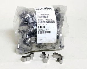 Enphase Cable Clip Rail Mount pack of 100x ET-CLIP-100 Part Nr 150-00014 NEW - Foto 1 di 1