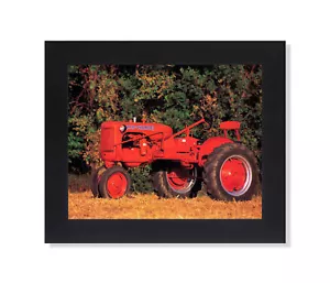1948 Allis Chalmers Model C Farm Tractor Photo Wall Picture Black Framed - Picture 1 of 4