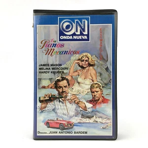 LOS PIANOS MECANICOS Juan Antonio Bardem Melina Mercouri James Mason RAREZA VHS - Imagen 1 de 2