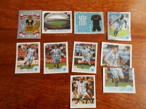 COVENTRY CITY - PANINI - COCA COLA CHAMPIONSHIP 2009 STICKERS
