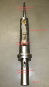Pinole Spindel für Säulenbohrmaschinen DDR WMW BS 16 B2 