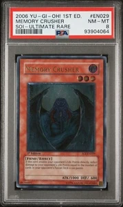 Ultimate Rare - Memory Crusher - SOI-EN029 1st Edition - PSA 8 - yugioh TCG - Picture 1 of 2