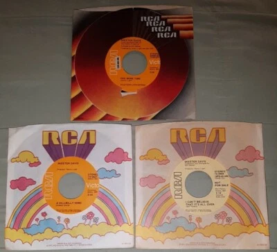 3 Skeeter Davis 45 LOT Once, One More Time, I Can't Believe That It's All Over - Image 1 of 2