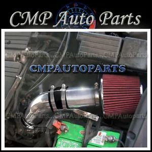 BLACK & RED FIT 2004-2008 ACURA TSX 2.4 2.4L BASE RAM AIR INTAKE KIT SYSTEMS - Foto 1 di 1