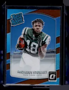 Donruss Optic #153 2017 ArDarius Stewart Holo New York Jets novato - Imagen 1 de 2