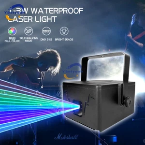 IP65 Wasserdicht Animation Laser Licht RGB Vollfarbe 1W 2W 3W DMX512 für Disco - Bild 1 von 15