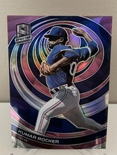 2023 Panini Chronicles Kumar Rocker # 12/17 Spectra FOTL Pink Prizm