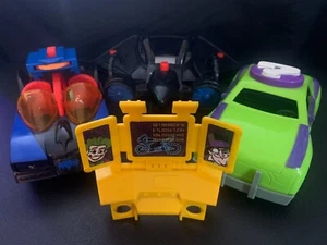 Imaginext Vehicles Lot Batmobile W Projectile Riddler Car Manta Ray Sub - Picture 1 of 10