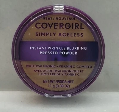 COVERGIRL Simply Ageless Instant Wrinkle Blurring Pressed Powder Tawny 265 - Image 1 of 2