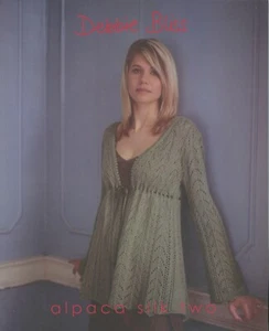 Alpaca Silk Two - Debbie Bliss Knitting Pattern Book - 12 Designs for Women - Picture 1 of 14