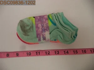 Love @ First Sight Girl's Lo Cut Emoji Socks, 6 Pairs, Size 4-6.5, 400340063879 - Picture 1 of 6