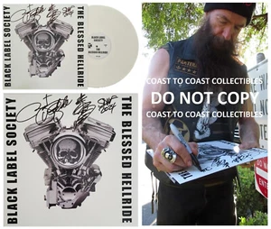Zakk Wylde Signed The Blessed Hellride Album COA Proof Autographed Vinyl Record - Picture 1 of 5