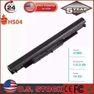 BATTERY For HP 15-AC 15-AF 17-Y SERIES 807957-001 HSTNN-LB6V HS04 708462-001 - Picture 1 of 11