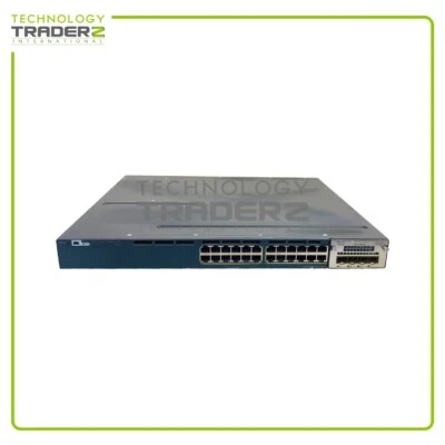 WS-C3560X-24T-L V01 Cisco Catalyst 3560X 24 Port Ethernet Switch W/ 1xC3KX-NM-1G - Image 1 of 2