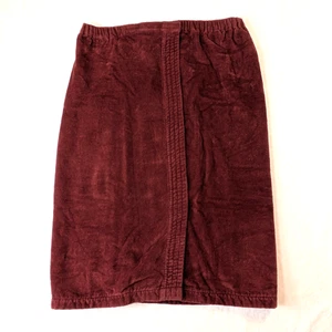 Vintage Stafford Herren Einheitsgröße Baumwolle Frottee Spa Badetuch Burgunderrot - Mängel - Bild 1 von 10