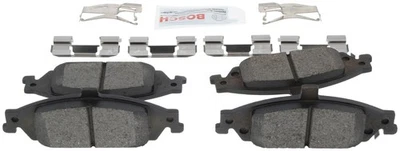 Juego de pastillas de freno de disco delanteras Bosch BE727H para 97-05 Chevrolet Malibu Classic Foto 1 de 4