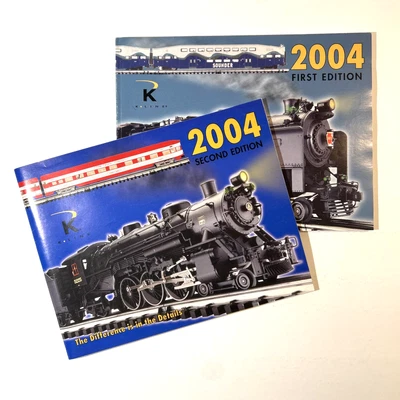 K-Line Electric Trains 2004 First 1st and Second 2nd Edition Catalog - Image 1 of 4