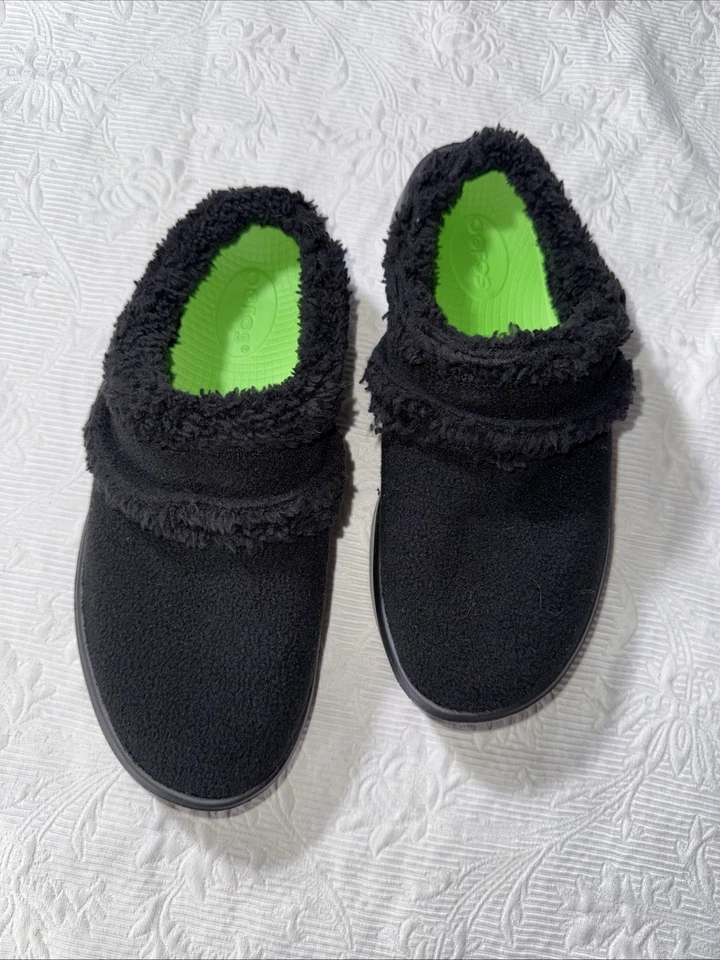 OOFOS Womens OOcoozie Sport Mule Black 8