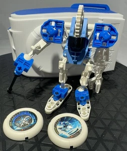 Lego Technic: Throwbot/Slizer: Ski / Ice Set 8501 - w/  Case Disks - No Manual - Picture 1 of 3