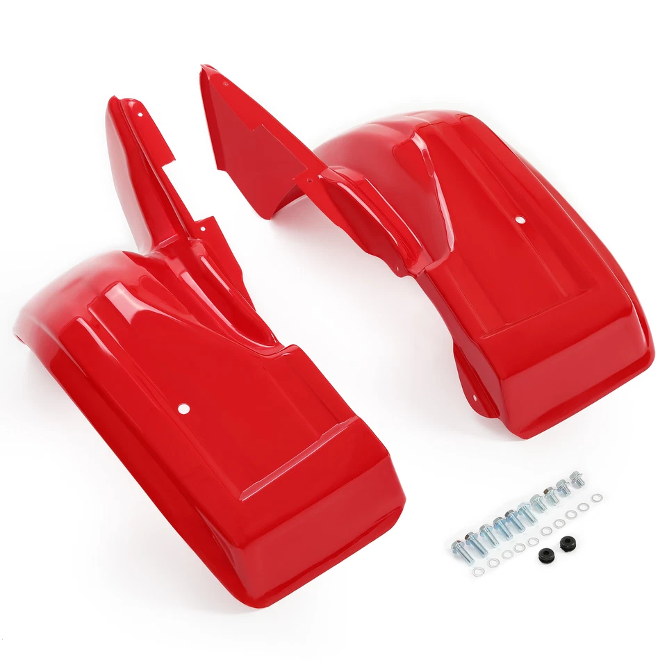 For New Honda ATC 200E 200ES 200M Left & Right Rear Red Fender Set 82 83 84 85 - Изображение 1 из 4