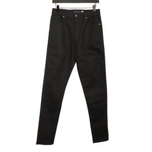 Mujeres Pantalones Vaqueros Levi Hecho & Crafted Negro Talle Alto Algodón - Imagen 1 de 14