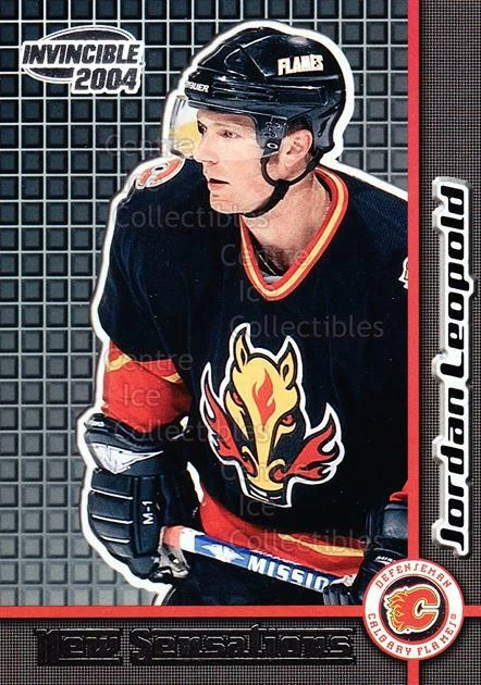 2003-04 Pacific Invincible New Sensations #7 Jordan Leopold - Image 1 of 1