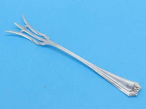 WSC80 by Webster Co. Sterling Trident Lemon Fork 5 1/8" no Mono - Picture 1 of 7