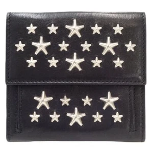 JIMMY CHOO Star Studs Frida Leather Bifold Wallet /083683 - Bild 1 von 10