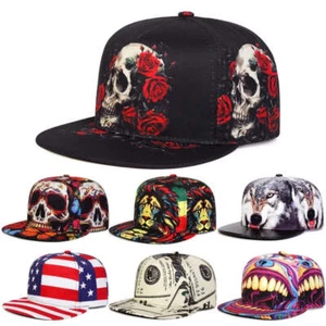 Gorra de béisbol ajustable con estampado de león para hombres mujeres informal - Imagen 1 de 34