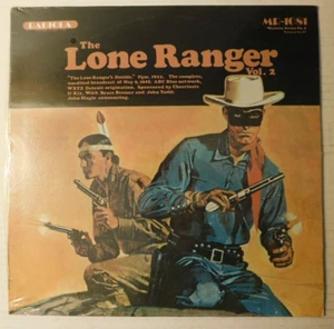 SEALED 1977 LP The Lone Ranger Vol. 2 Radiola MR-1081 - Imagen 1 de 2