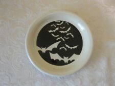 Fiesta Halloween bats appetizer plate new, first quality 6.5 inches, Free ship
