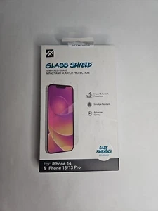 iFrogz Apple iPhone 14/iPhone 13 Glass Shield Screen Protector - Picture 1 of 5