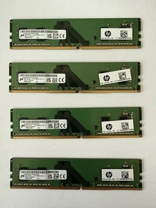 16 GB RAM HP Micro (4 @ 4GB 1Rx16 PC4-3200AA-UC0-11) - Picture 1 of 1