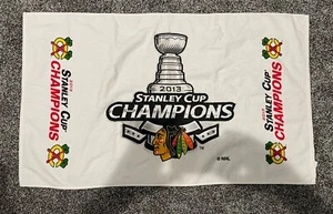 Chicago Blackhawks Stanley Cup 2013 Towel 40 × 24 100% Cotton - Picture 1 of 7