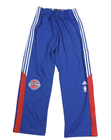 Adidas NBA Authentics Detroit Pistons Basketball Gigi Datome Game Worn Pants XL Cover